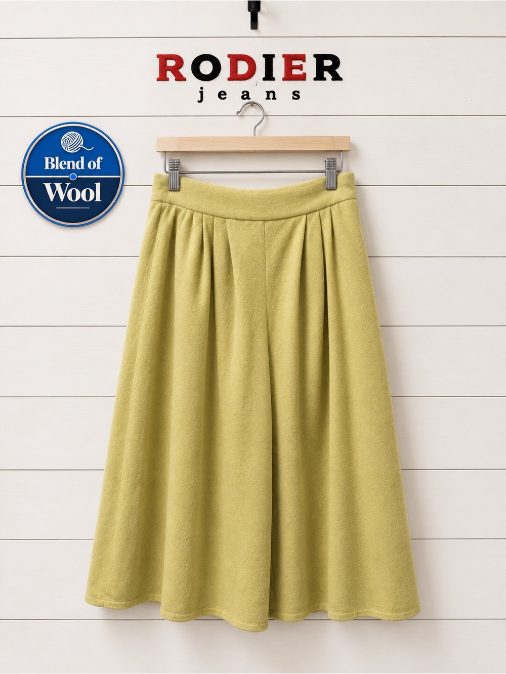 Rodier Vintage Wool Blend Skort – Estimated Size S